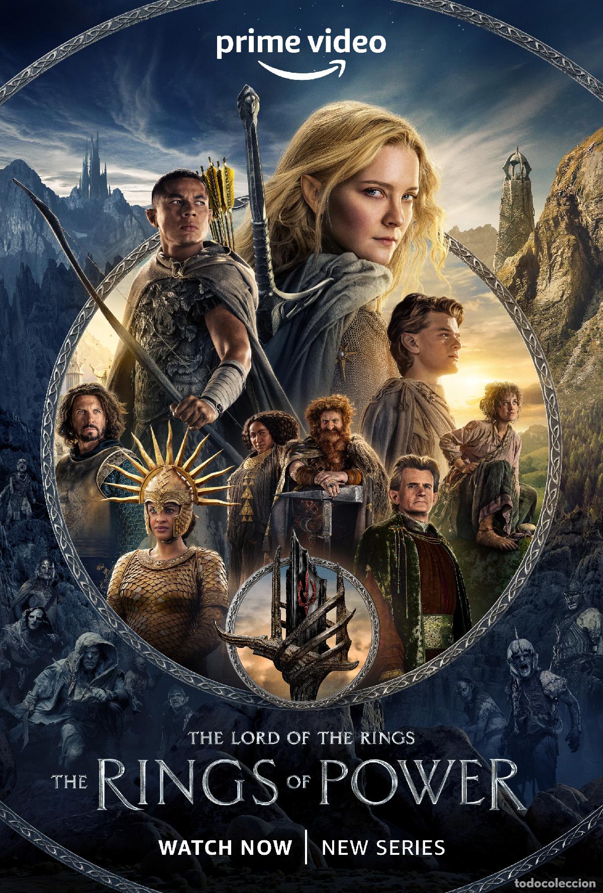 Cine: POSTER EL SE&Ntilde;OR DE LOS ANILLOS LOS ANILLOS DEL PODER - Foto 1