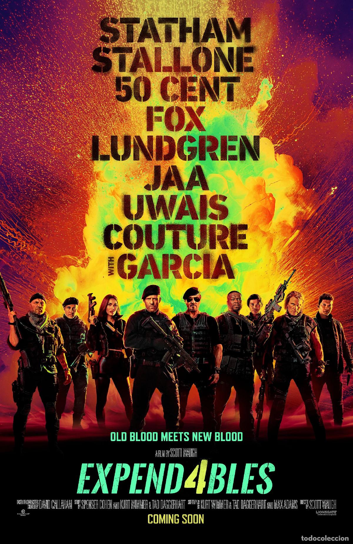 Cine: POSTER EXPENDABLES SYLVESTER STALLONE - Foto 1