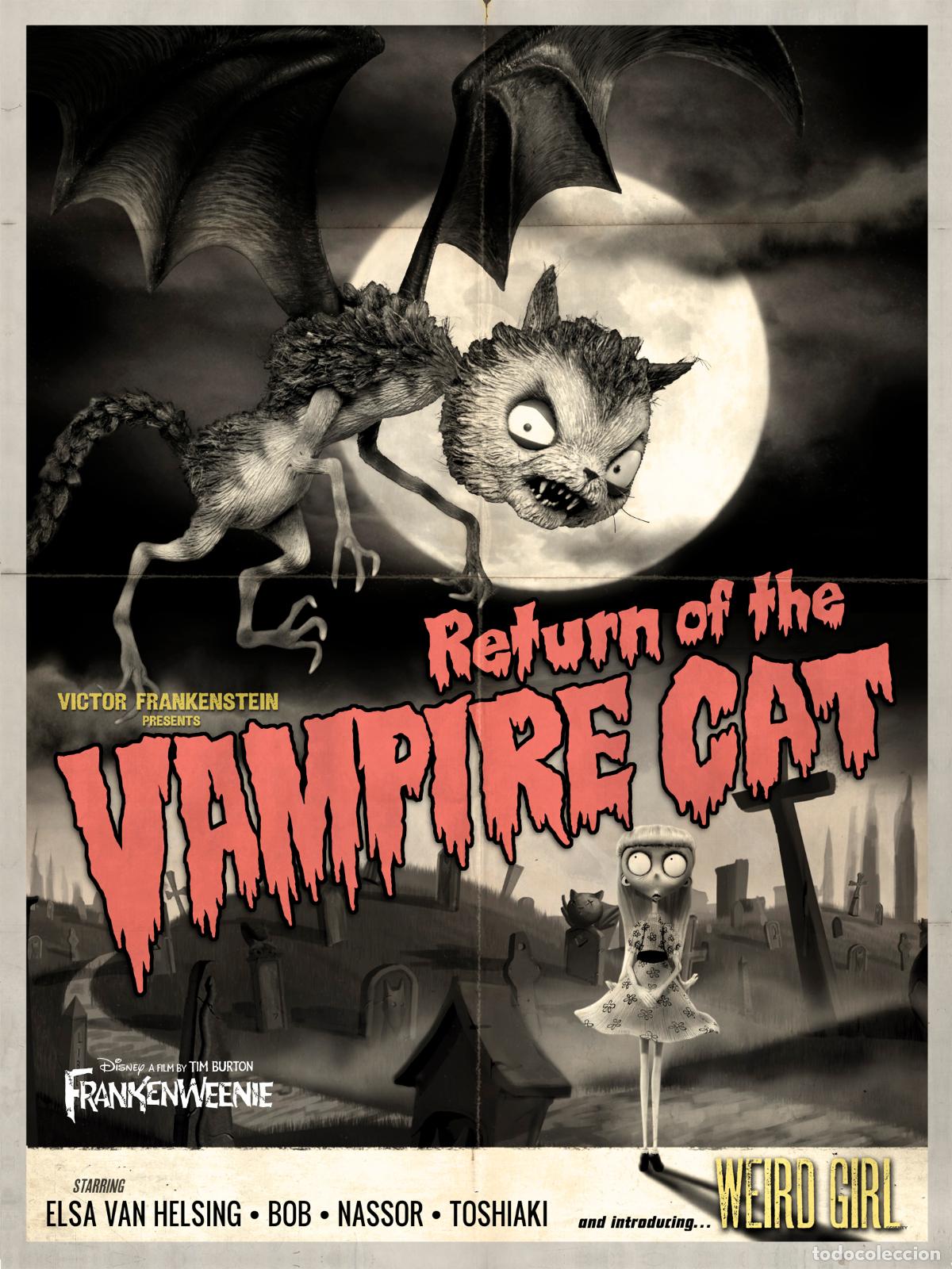 Cine: POSTER TIM BURTON FRANKENWEENIE - Foto 1