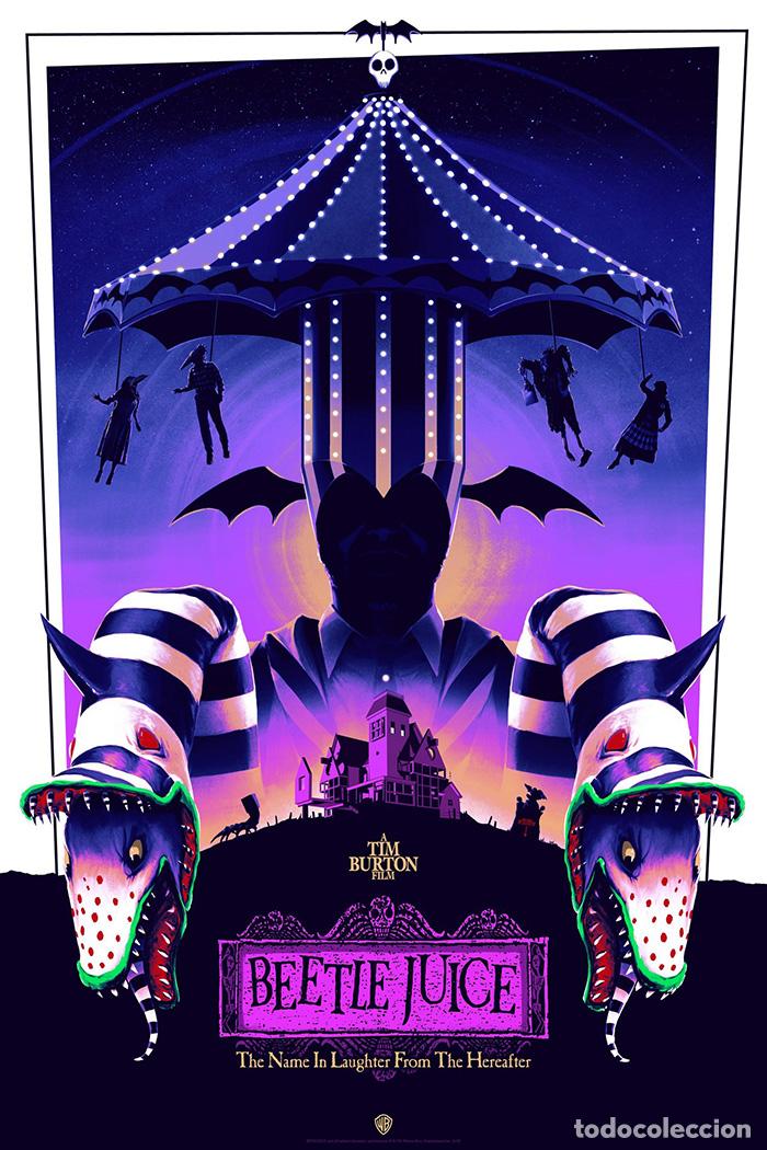 Cine: POSTER TIM BURTON BEETLEJUICE - Foto 1
