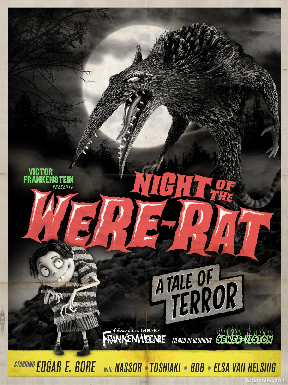 Cine: POSTER TIM BURTON FRANKENWEENIE - Foto 1