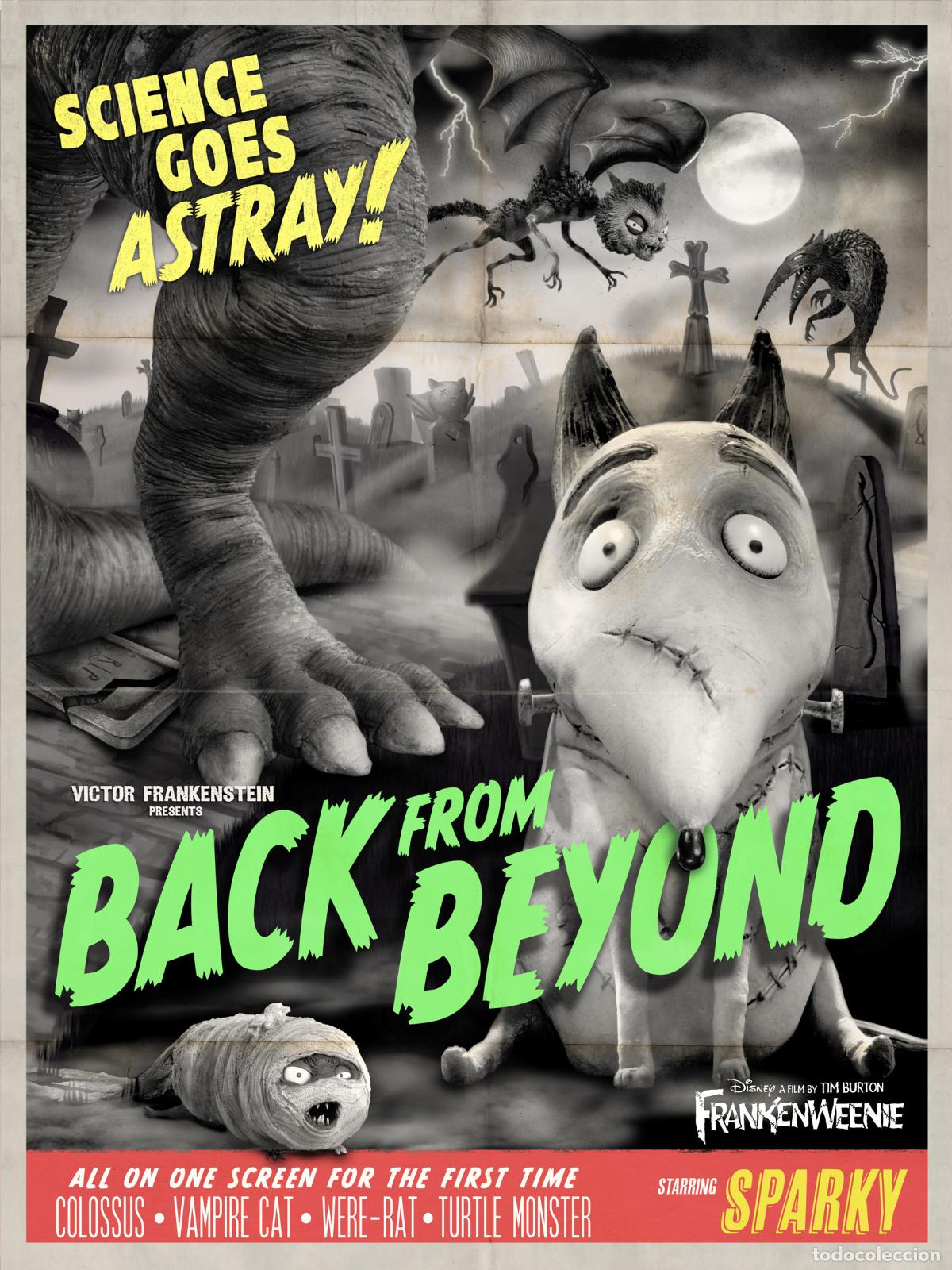 Cine: POSTER TIM BURTON FRANKENWEENIE - Foto 1