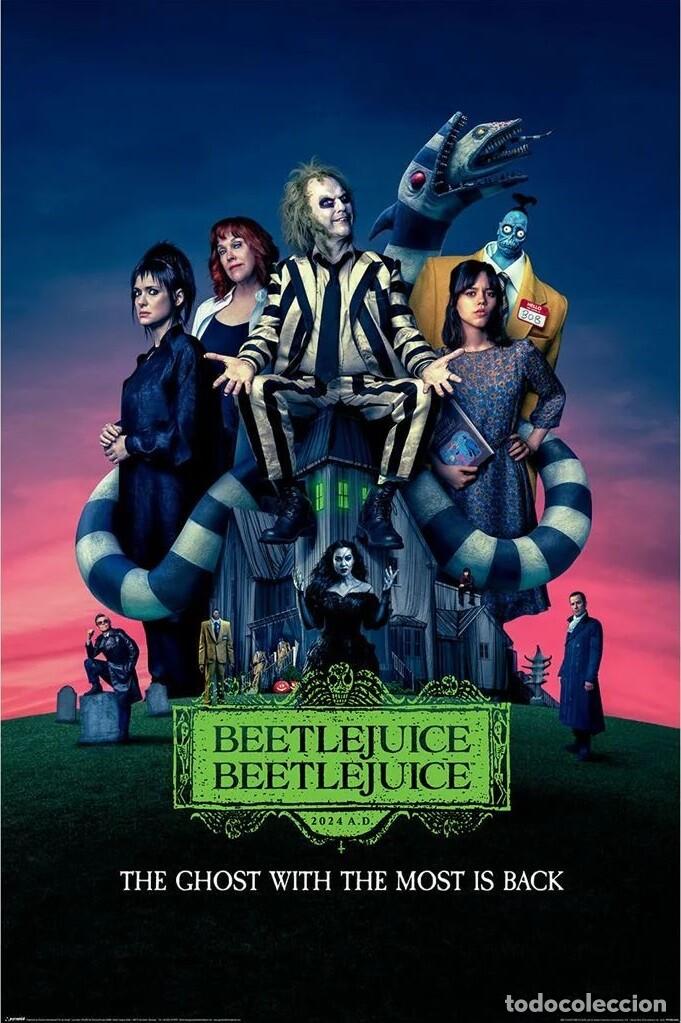 Cine: POSTER TIM BURTON BEETLEJUICE - Foto 1