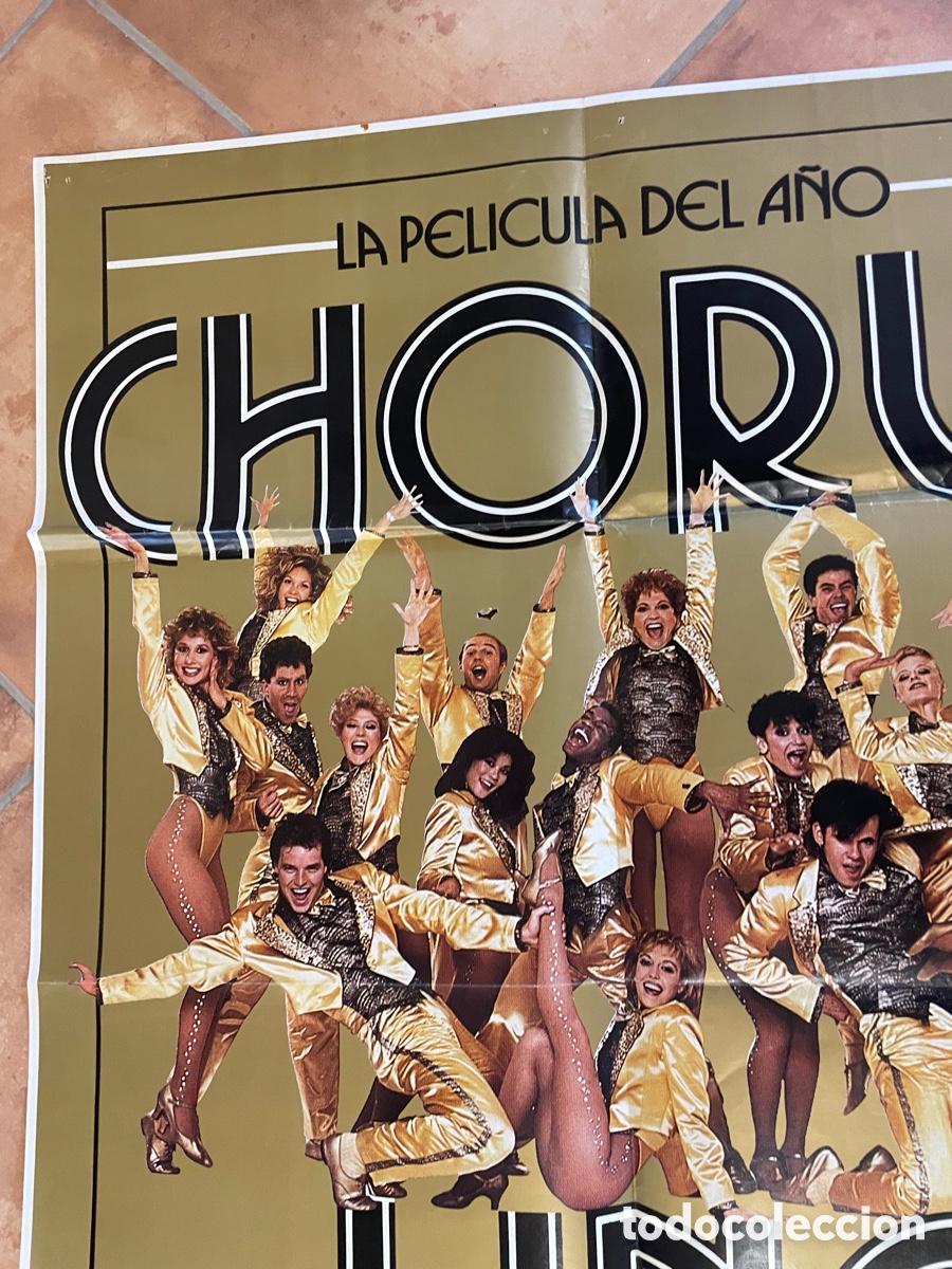Cine: CHORUS LINE POSTER ORIGINAL - Foto 5