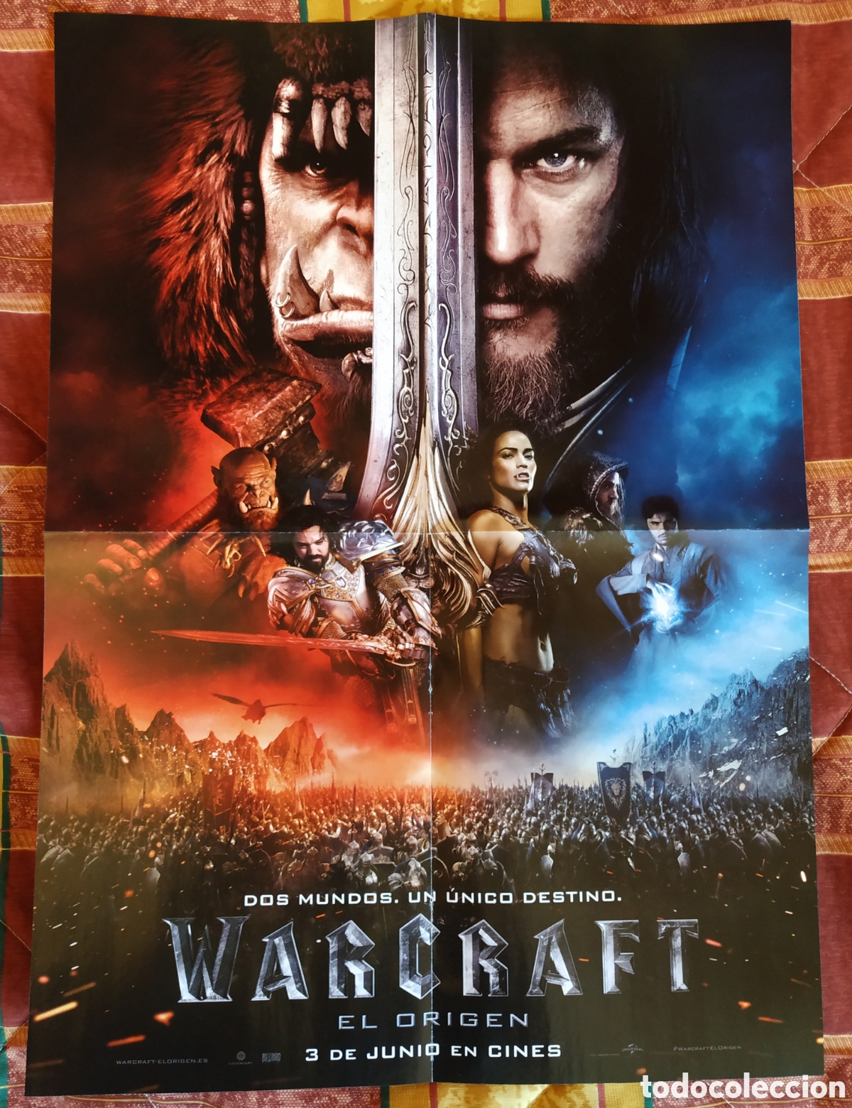 Cine: Poster Warcraft. El origen - Foto 1