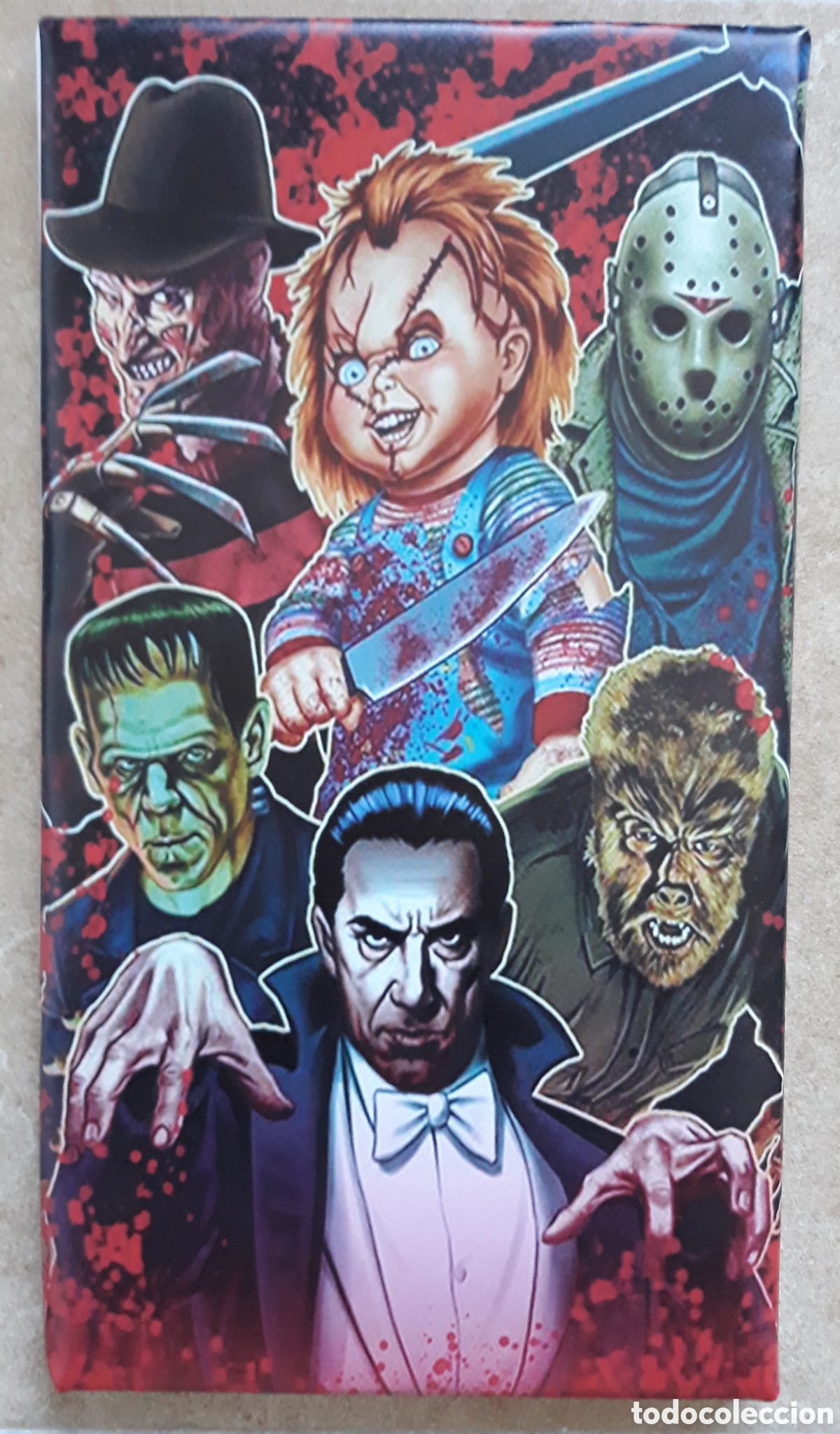 Cine: Cuadro collage TERROR - Foto 1