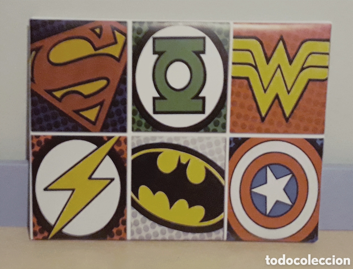 Cine: Cuadro LOGOS SUPERH&Eacute;ROES - Foto 1