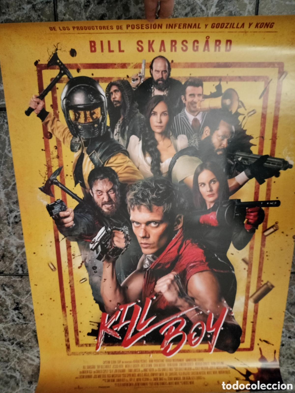 Cine: Poster Original Kill Boy 100x70 - Foto 1