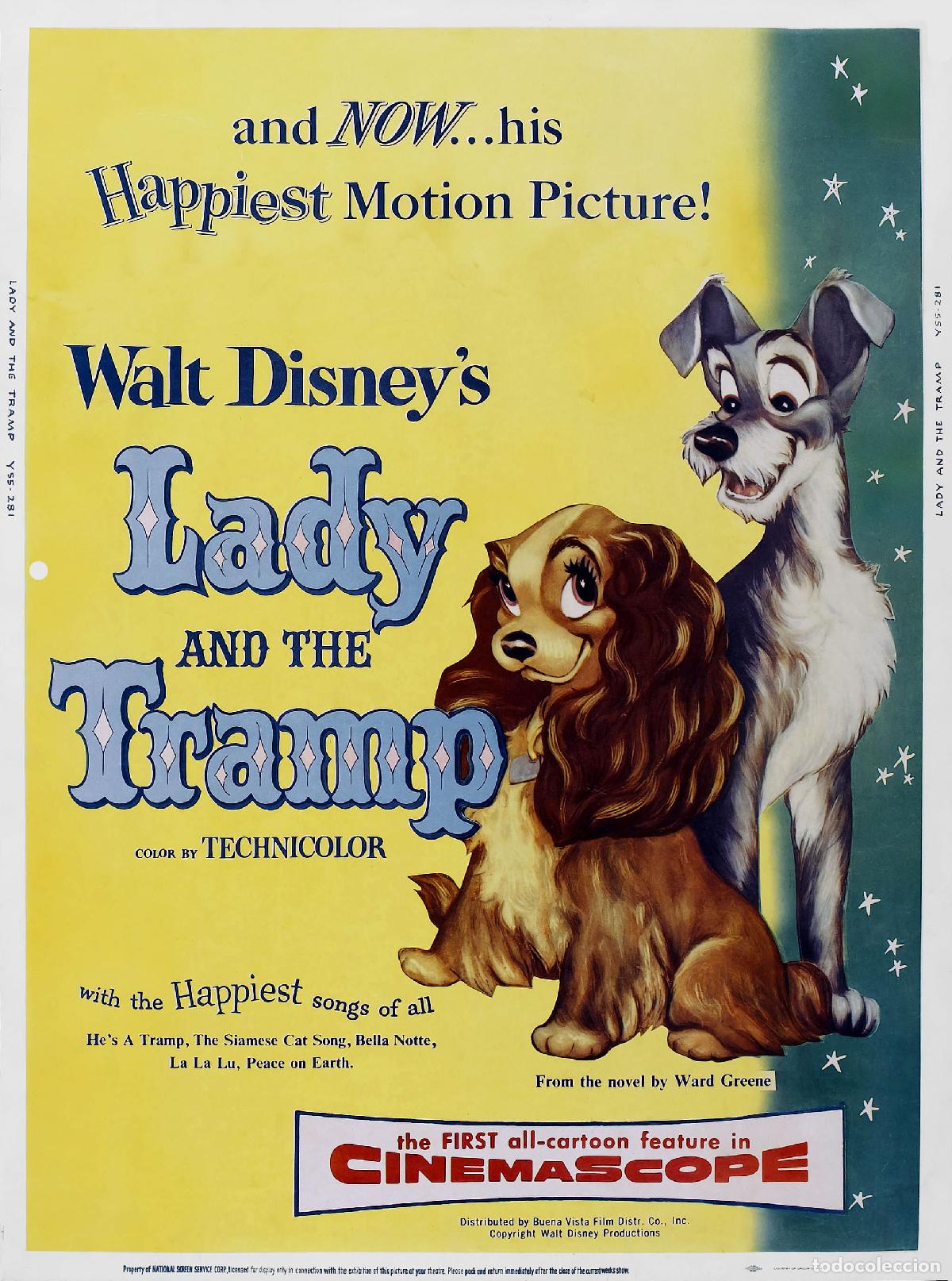 Cine: POSTER LA DAMA Y EL VAGABUNDO - Foto 1