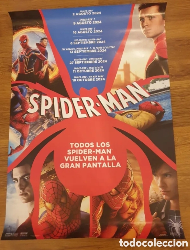 Cine: Poster Original Spiderman 100x70 - Foto 1