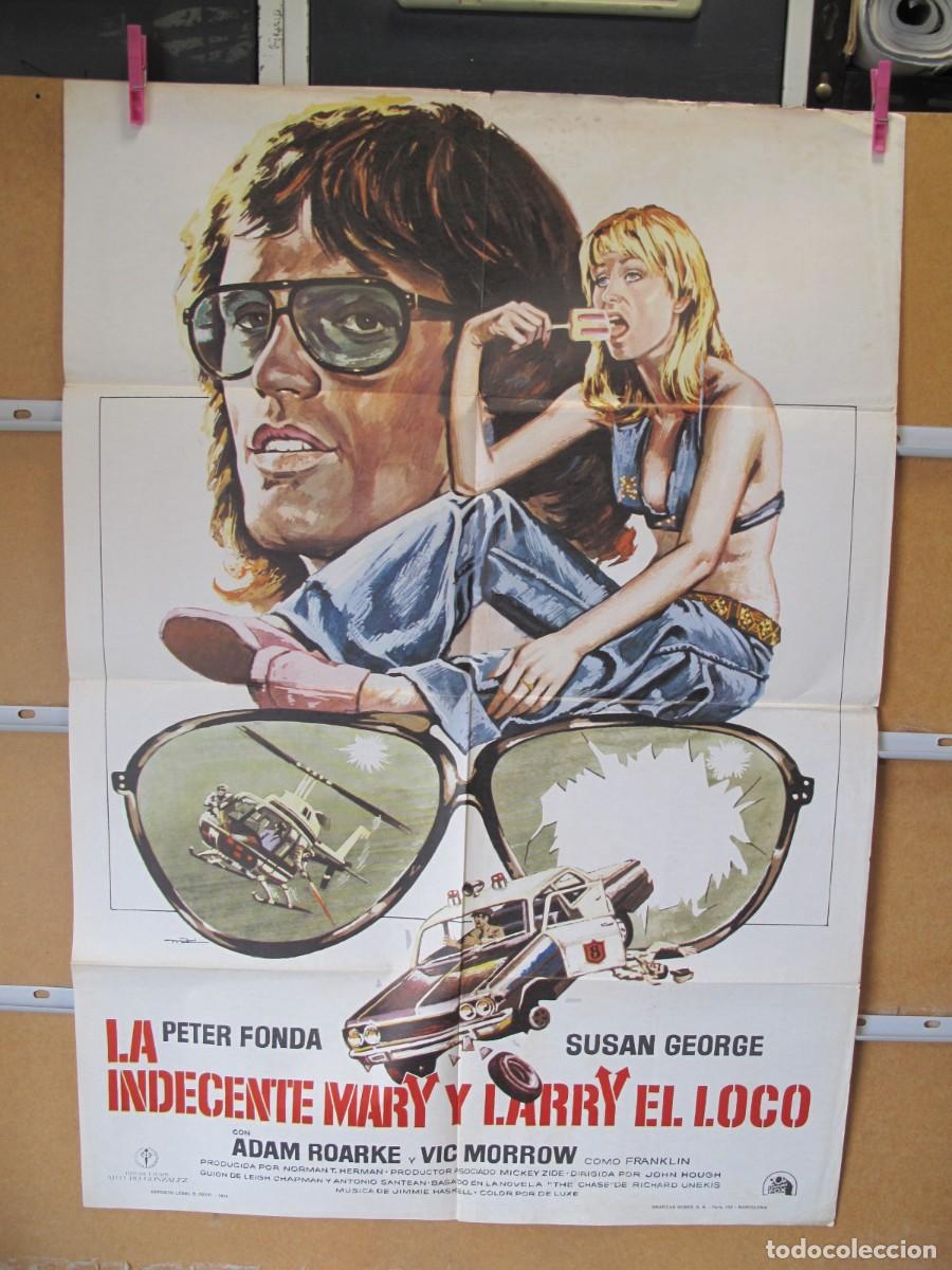Cinema: POSTER2774 LA INDECENTE MARY Y LARRY EL LOCO