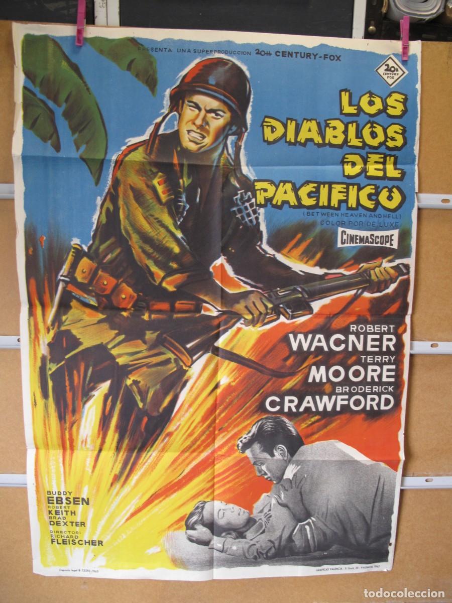Cine: POSTER2786 LOS DIABLOS DEL PACIFICO - Foto 1