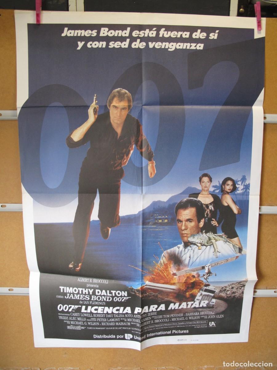 Cinema: POSTER2790 007 LICENCIA PARA MATAR