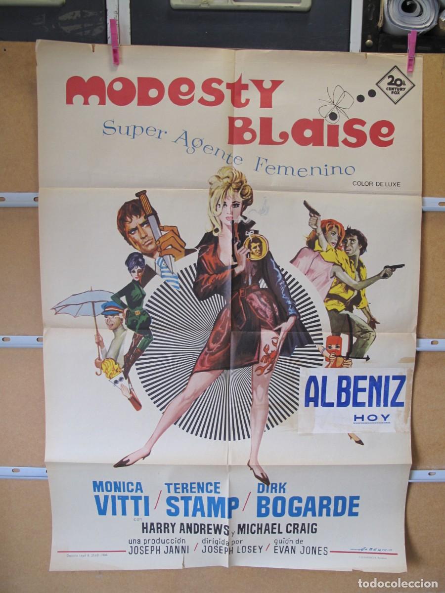 Cine: POSTER2807 MODESTY BLAISE - Foto 1