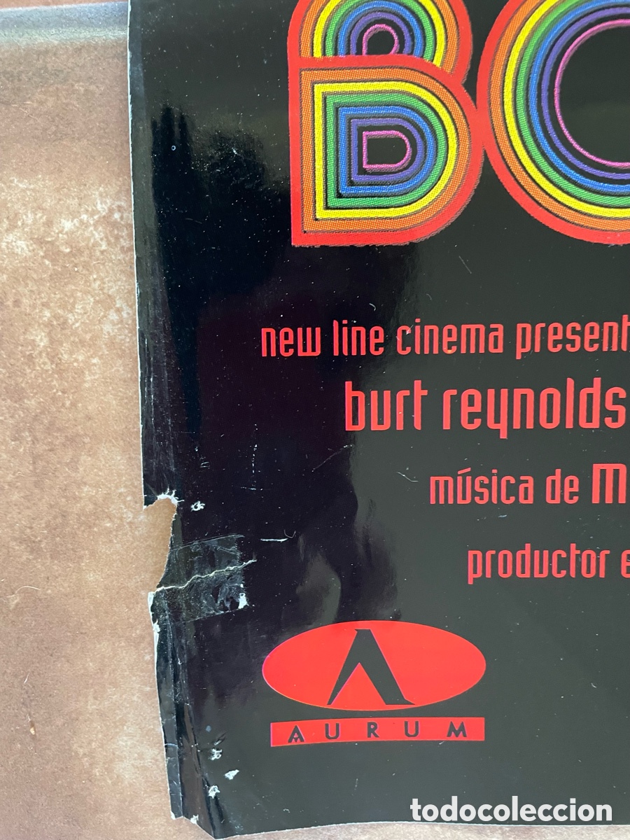 Cine: BOOGIE NIGHTS POSTER ORIGINAL - Foto 7