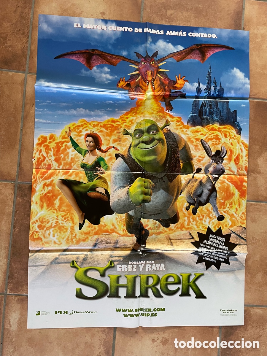 Cine: SHREK POSTER ORIGINAL - Foto 1