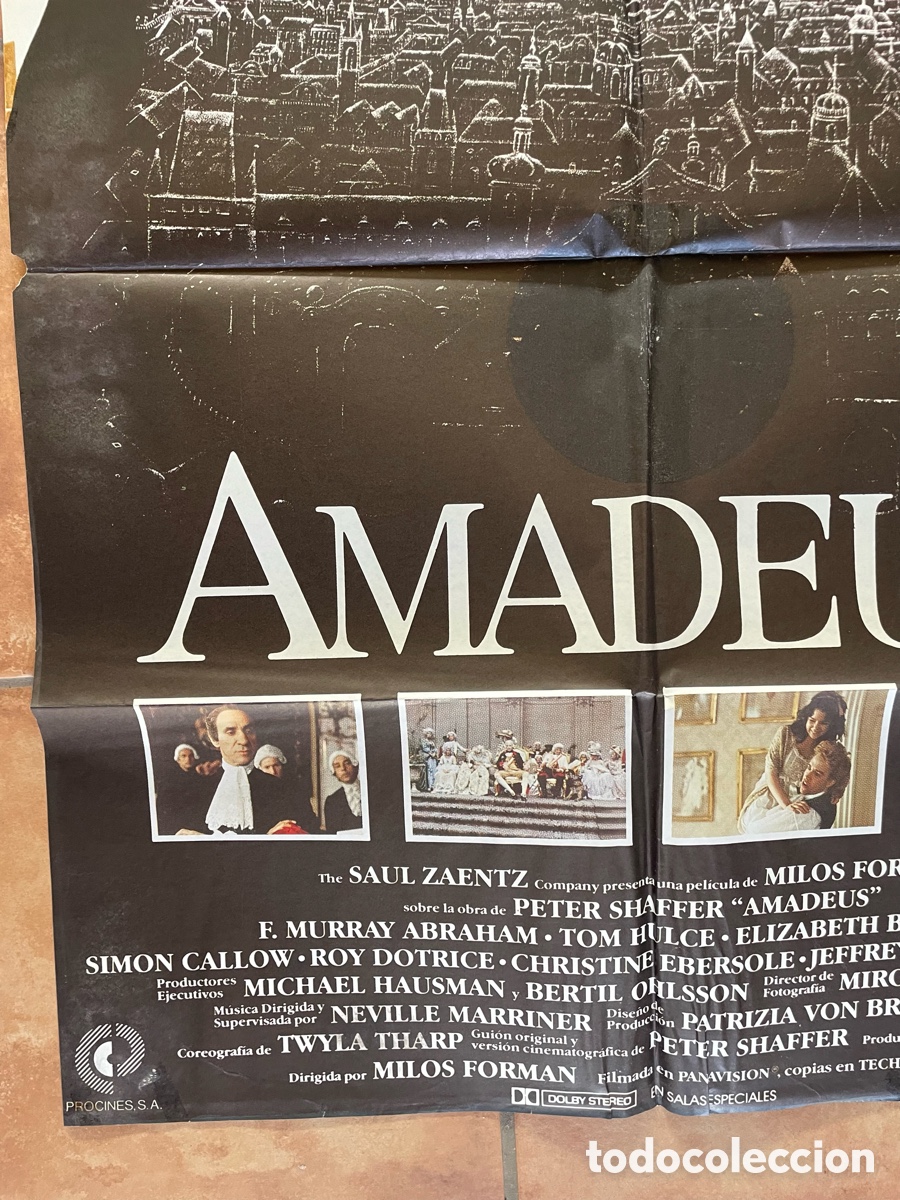 Cine: AMADEUS POSTER ORIGINAL - Foto 4