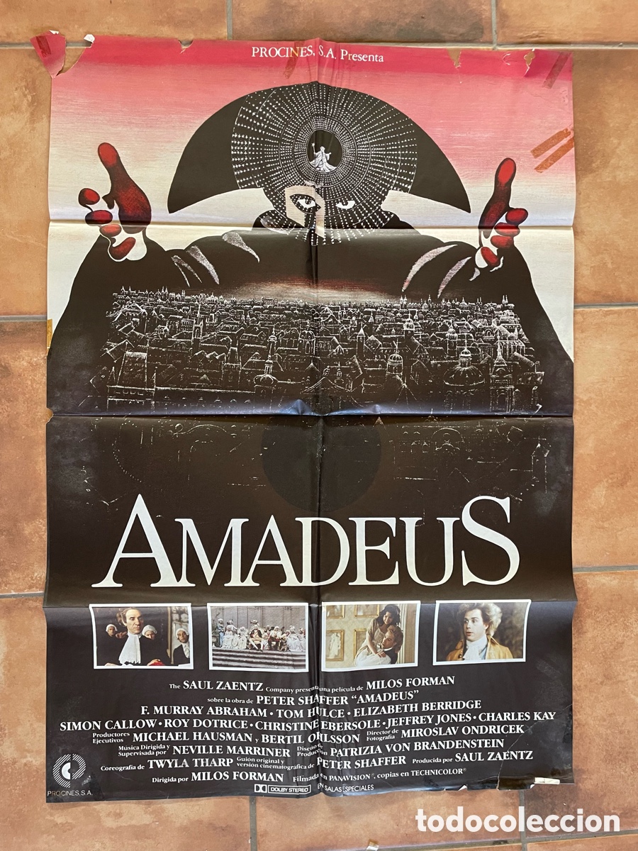Cine: AMADEUS POSTER ORIGINAL - Foto 1