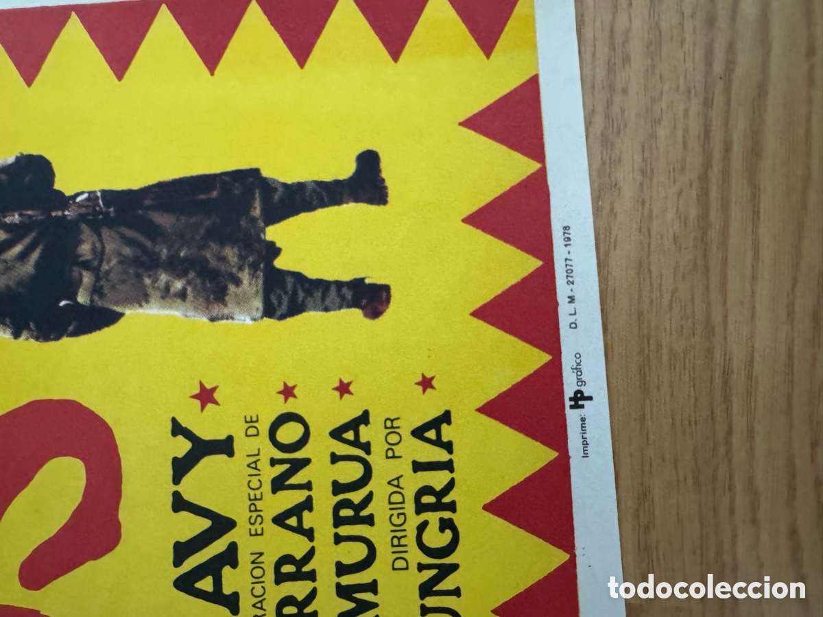Cine: SOLDADOS POSTER ORIGINAL - Foto 2