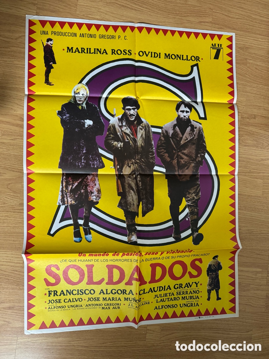 Cine: SOLDADOS POSTER ORIGINAL - Foto 1