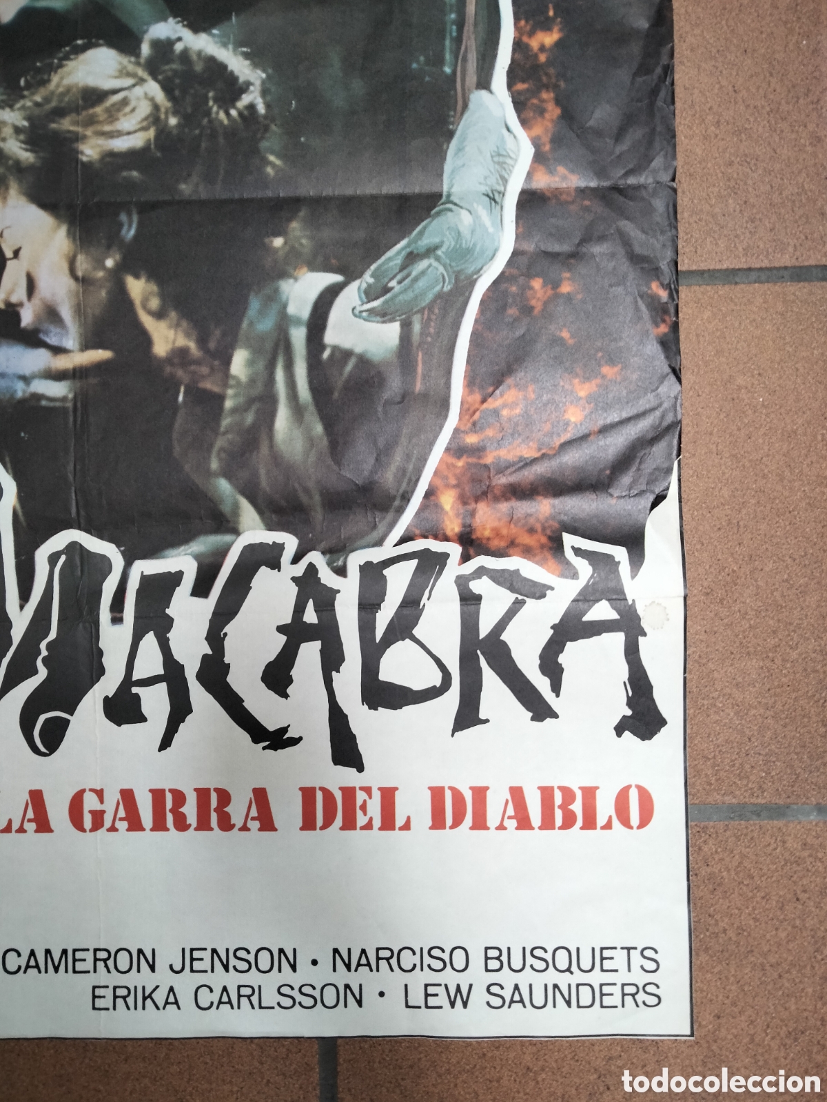 Cine: Poster Macabra. La garra del diablo - Foto 2