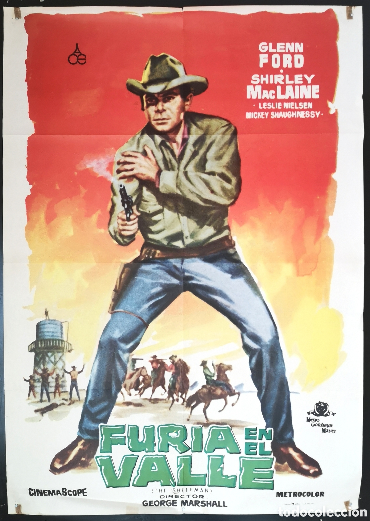 Cine: FURIA EN EL VALLE - 70 X 100 - (21) - Foto 1