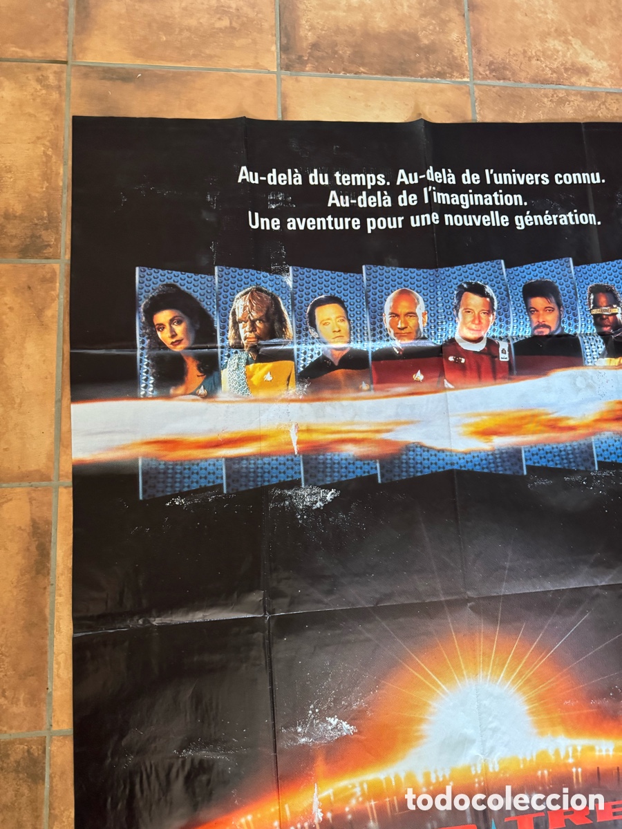 Cine: STAR TREK GENERATIONS POSTER ORIGINAL - Foto 4