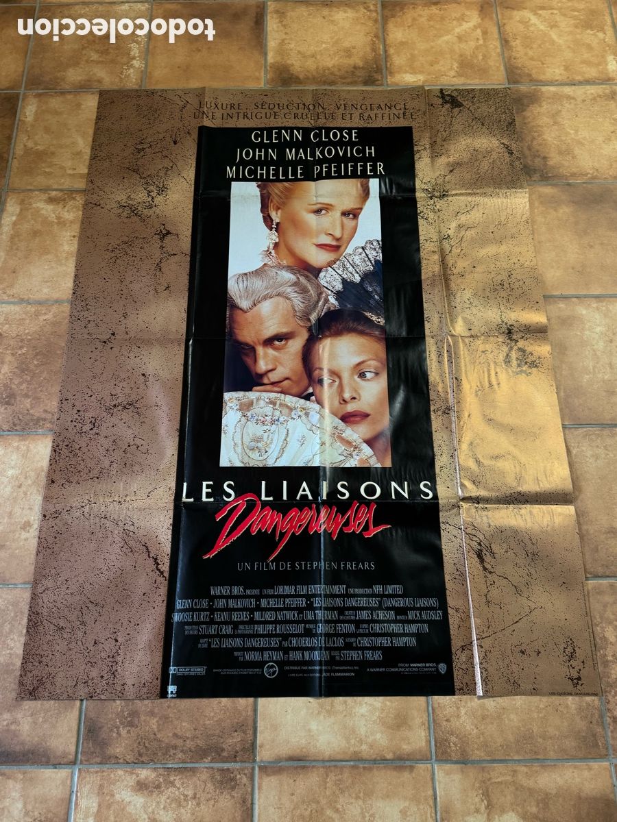 Cinema: les liaisons dangerenses poster CARTEL ORIGINAL