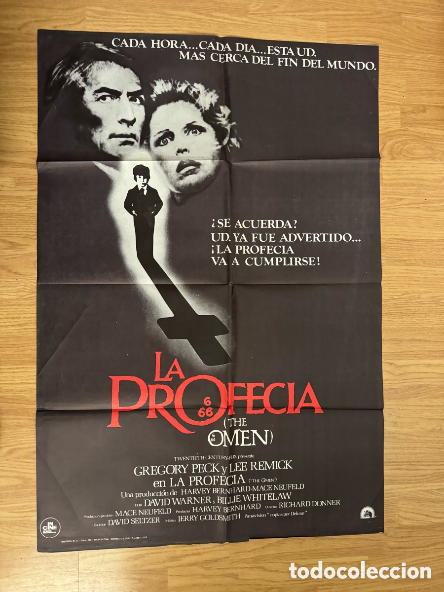 Cine: LA PROFECIA POSTER ORIGINAL - Foto 1