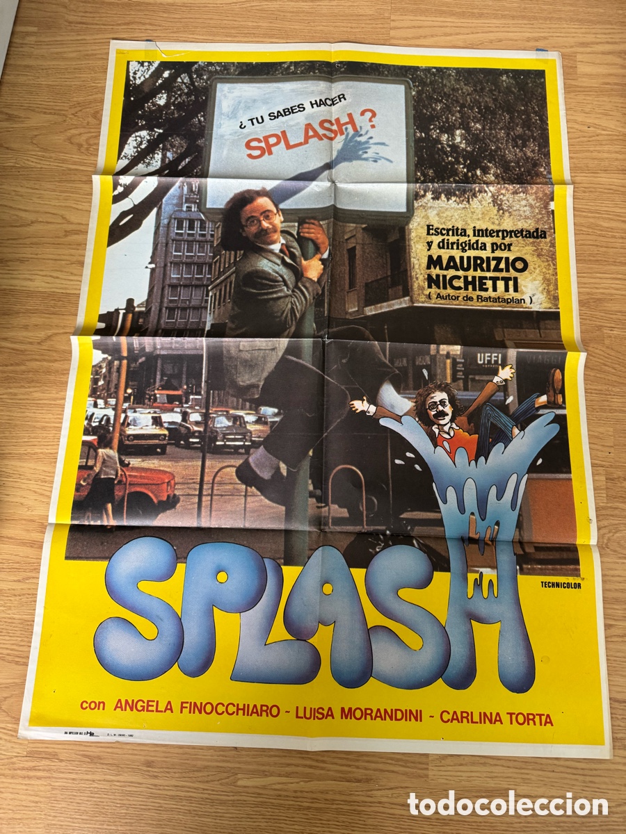 Cine: SPLASH POSTER ORIGINAL - Foto 1