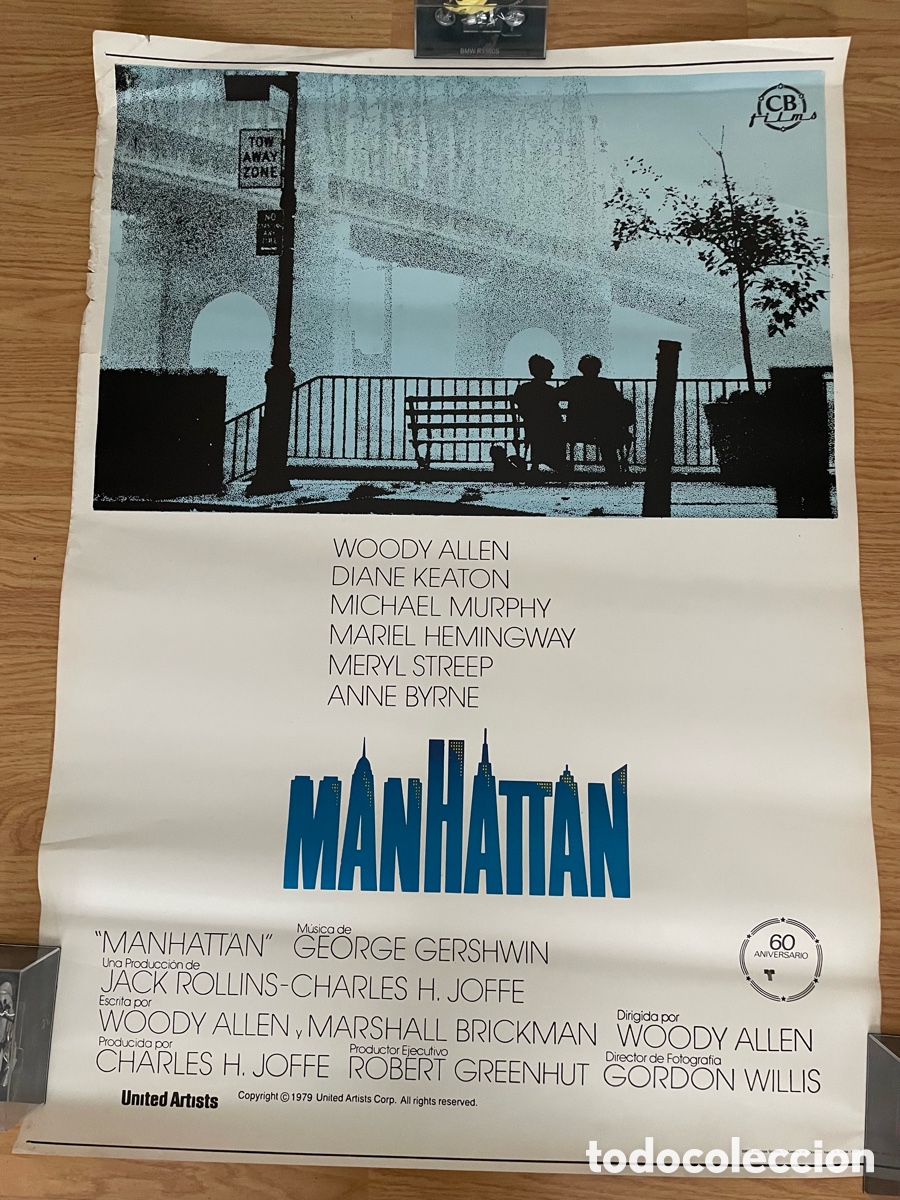 Cine: MANHATTAN POSTER ORIGINAL 1984 - Foto 1