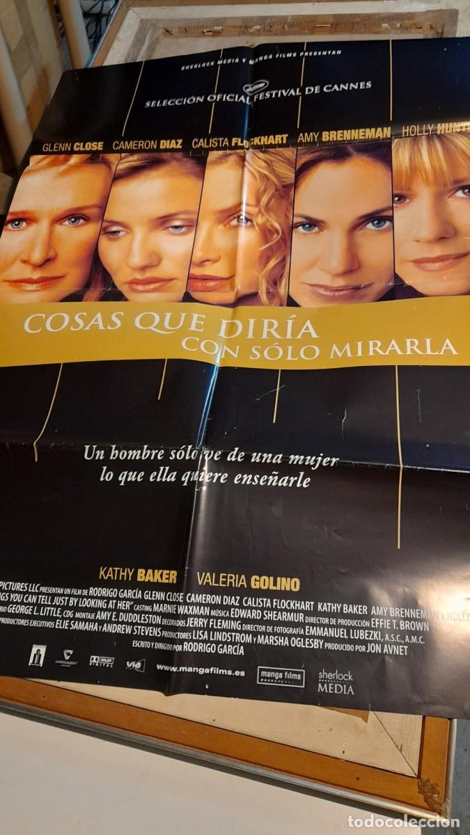 Cinema: CARTEL DE CINE : COSAS QUE DIRIA CON SOLO MIRARLA ( GLEN CLOSE / CAMERON DIAZ )