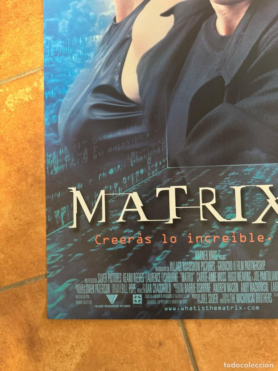 Cine: MATRIX. POSTER ORIGINAL. 70 X 100 - Foto 5