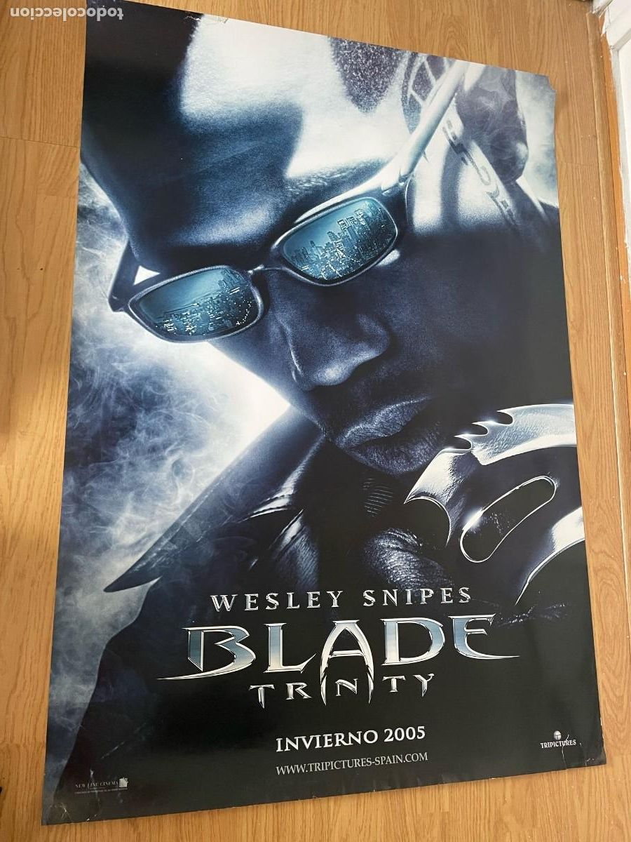 Cine: BLADE TRINITY POSTER ORIGINAL - Foto 1