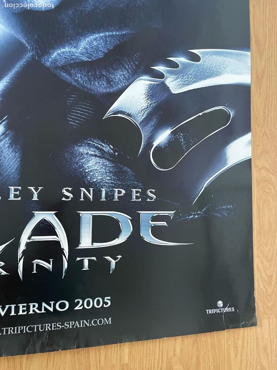 Cine: BLADE TRINITY POSTER ORIGINAL - Foto 5