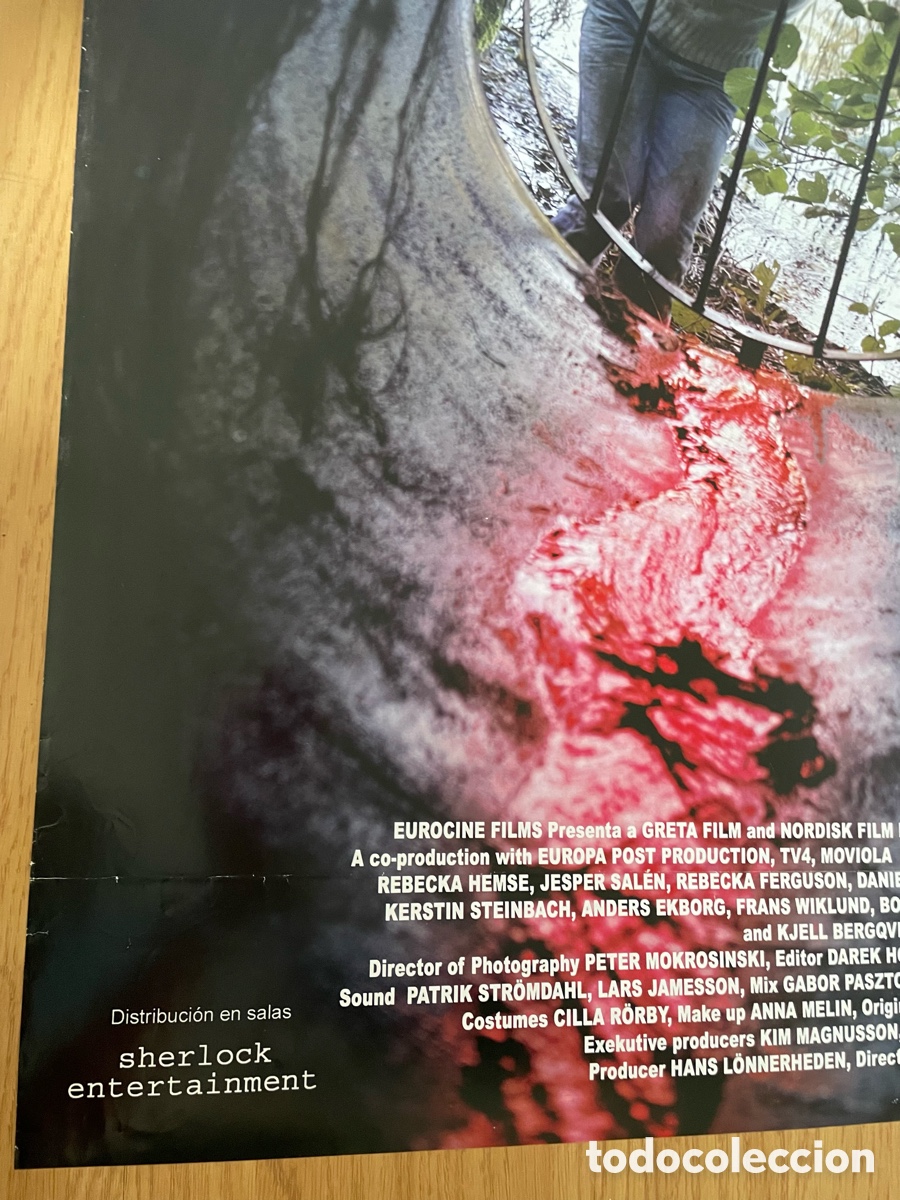 Cine: DROWNING GHOST POSTER ORIGINAL 70 x 100 - Foto 4