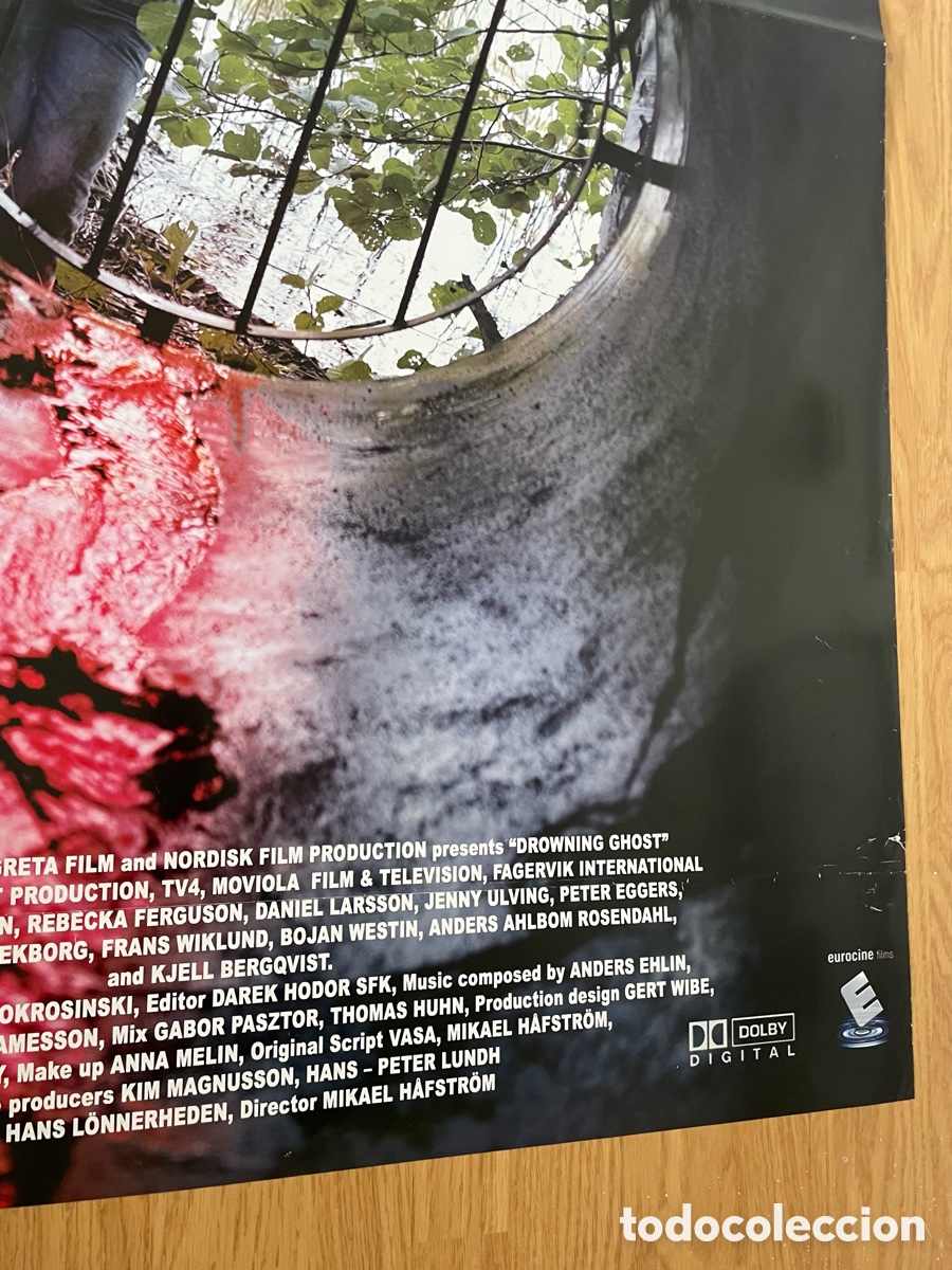 Cine: DROWNING GHOST POSTER ORIGINAL 70 x 100 - Foto 5