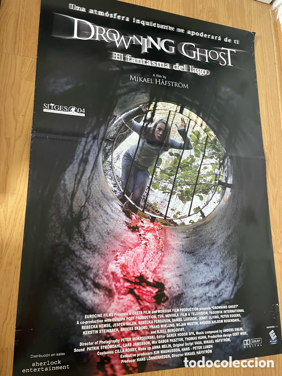 Cine: DROWNING GHOST POSTER ORIGINAL 70 x 100 - Foto 1