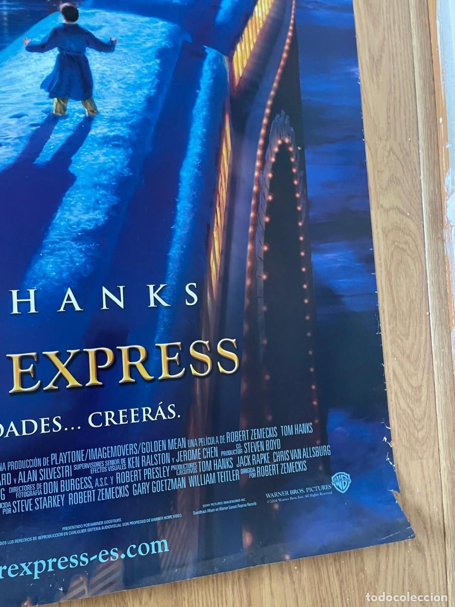 Cine: POLAR EXPRESS POSTER ORIGINAL - Foto 4