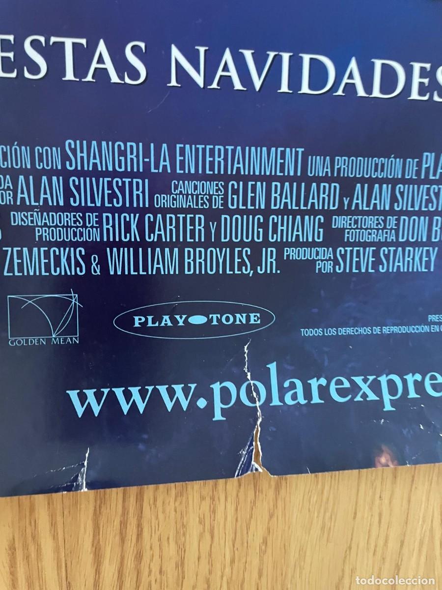 Cine: POLAR EXPRESS POSTER ORIGINAL - Foto 6