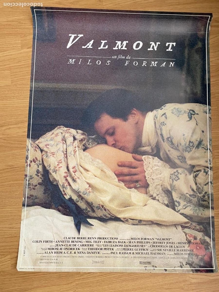 Cine: VALMONT POSTER ORIGINAL - Foto 1