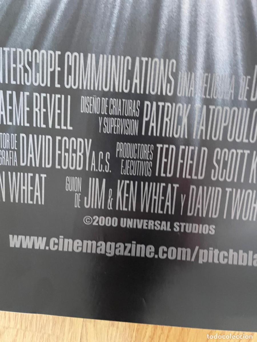 Cine: PITCH BLACK POSTER ORIGINAL - Foto 3