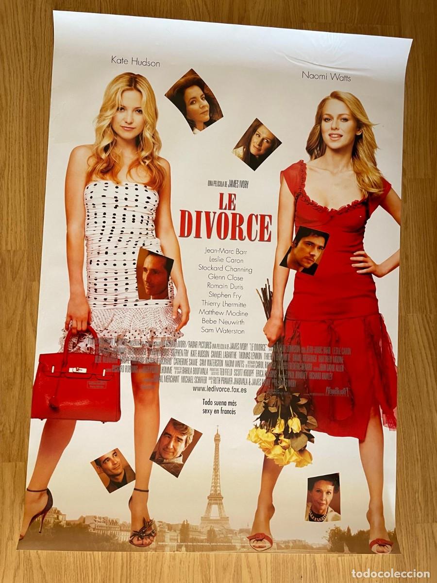 Cine: LE DIVORCE POSTER ORIGINAL - Foto 1