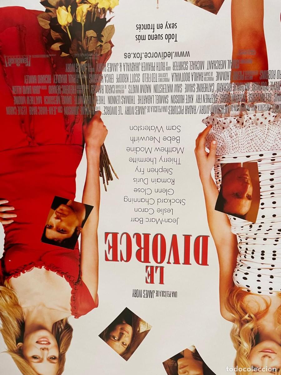 Cine: LE DIVORCE POSTER ORIGINAL - Foto 2