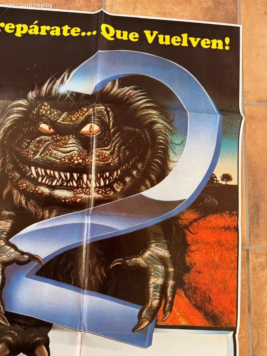 Cine: CRITTERS 2 POSTER ORIGINAL - Foto 4