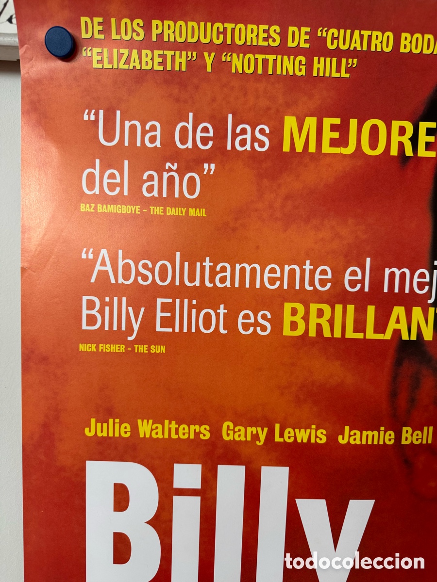 Cine: BILLY ELLIOT POSTER ORIGINAL - Foto 2