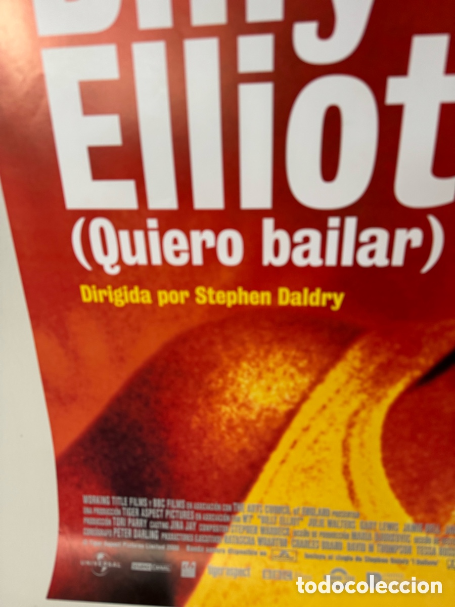 Cine: BILLY ELLIOT POSTER ORIGINAL - Foto 5