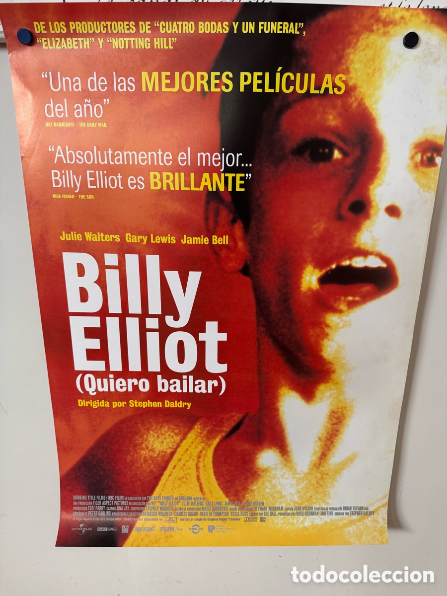 Cine: BILLY ELLIOT POSTER ORIGINAL - Foto 1