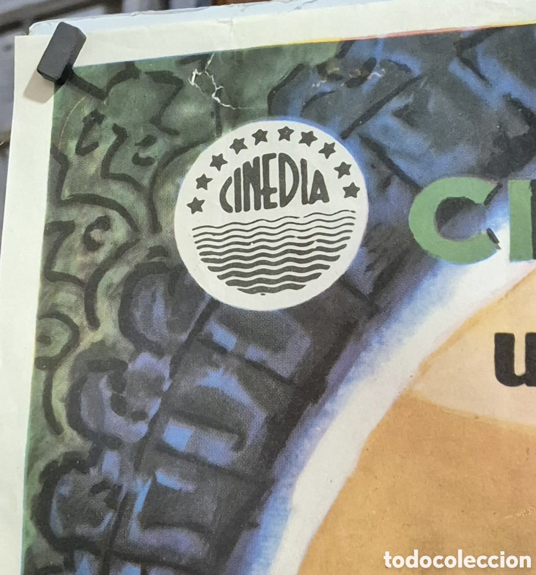Cine: POSTER ORIGINAL DE LA PELICULA &rdquo;AMAZONAS NEGRAS&rdquo; - Foto 4