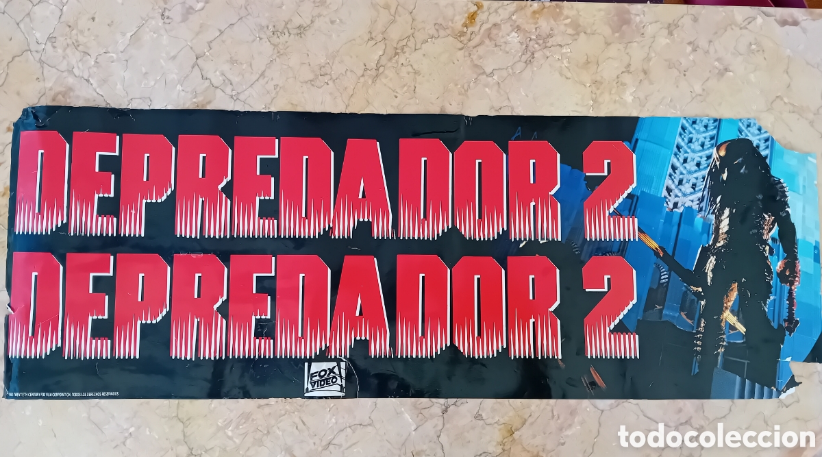 Cinema: Cartel original de la epoca depredador 2 poster